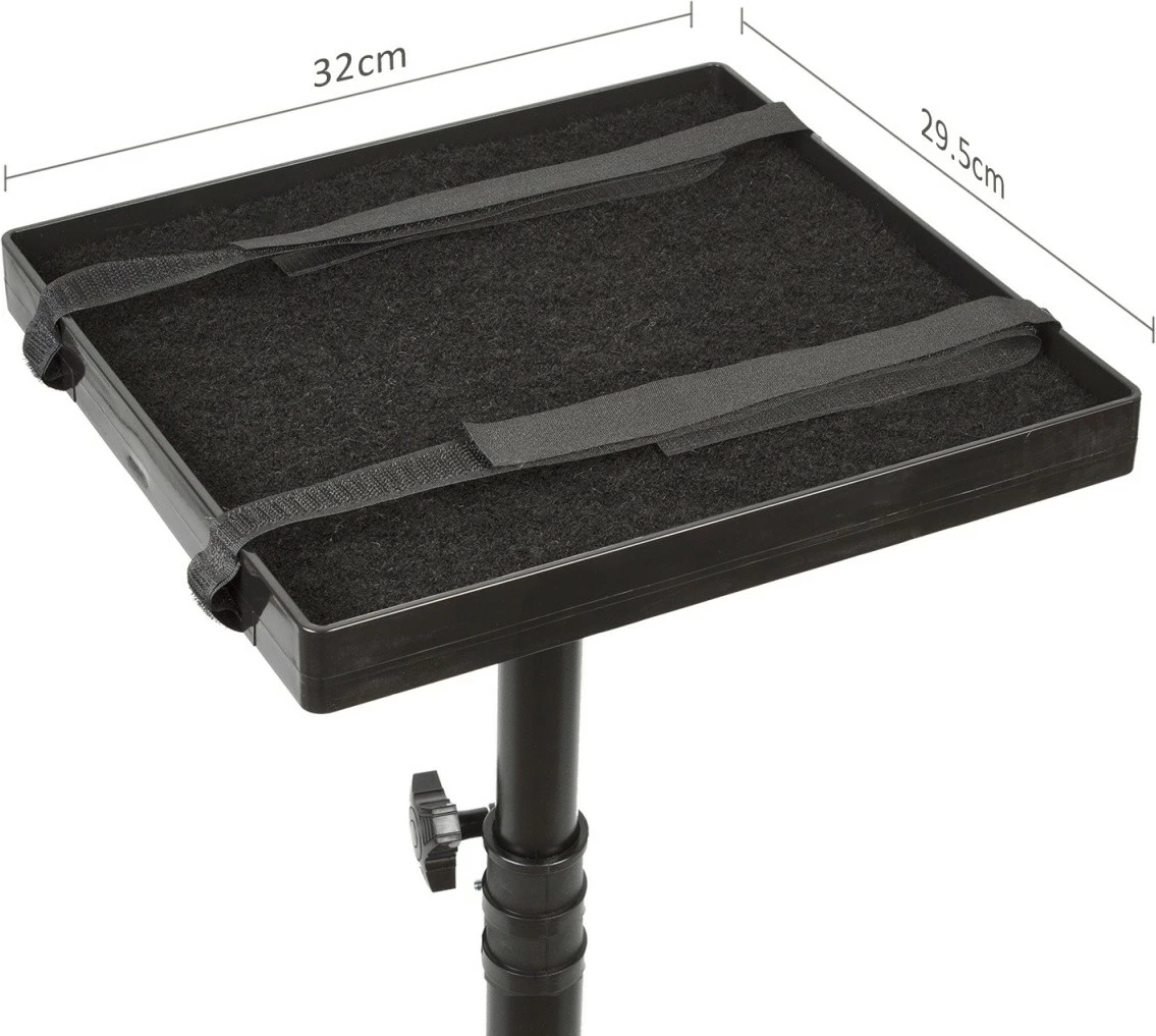 Qëndrim portativ për projektor Maclean MC-920, i rregullueshëm, 1.2m, i zi