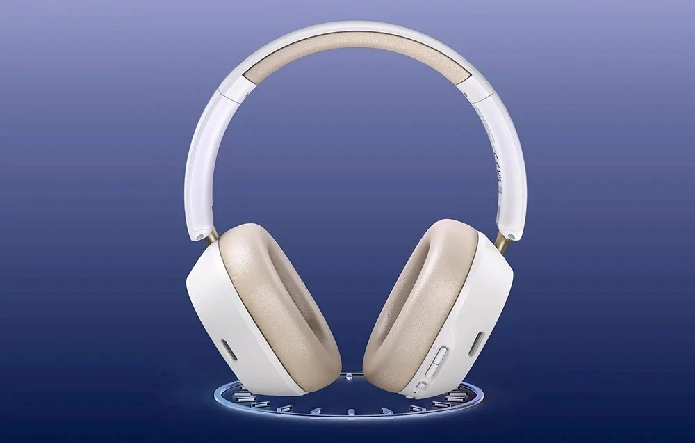Kufje Ugreen HiTune Max 5C, Bluetooth 5.4, Hybrid ANC, 75 orë, të bardha