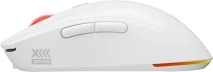 Maus wireless Genesis Zircon XIII Custom RGB, 26000 dpi, 7 butona, e bardhë