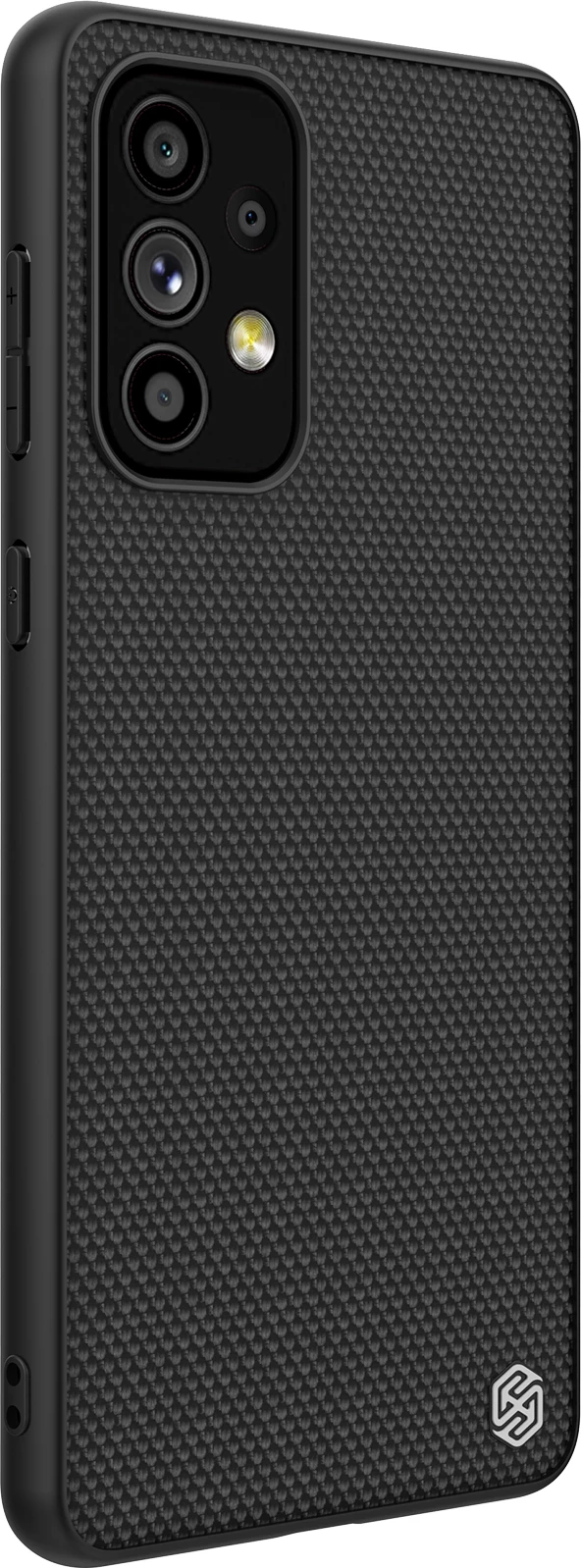 Mbështjellës Nillkin Textured Case për Samsung Galaxy A73, i zi