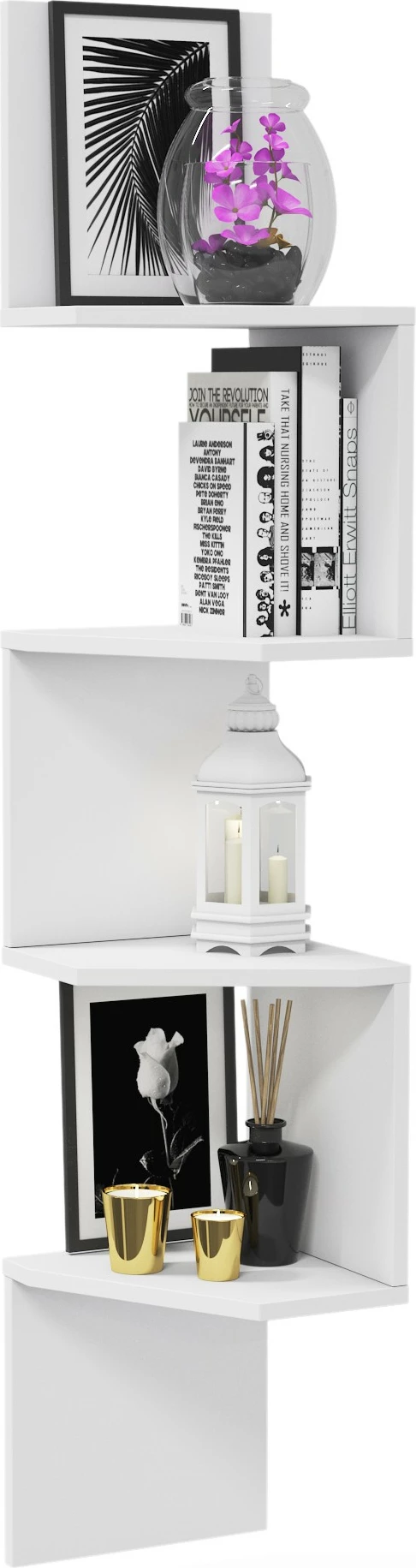 Raft muri Hanah Home Desaldo, i bardhë