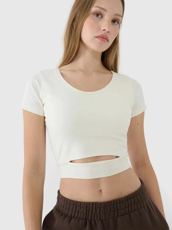Maicë crop për femra 4f