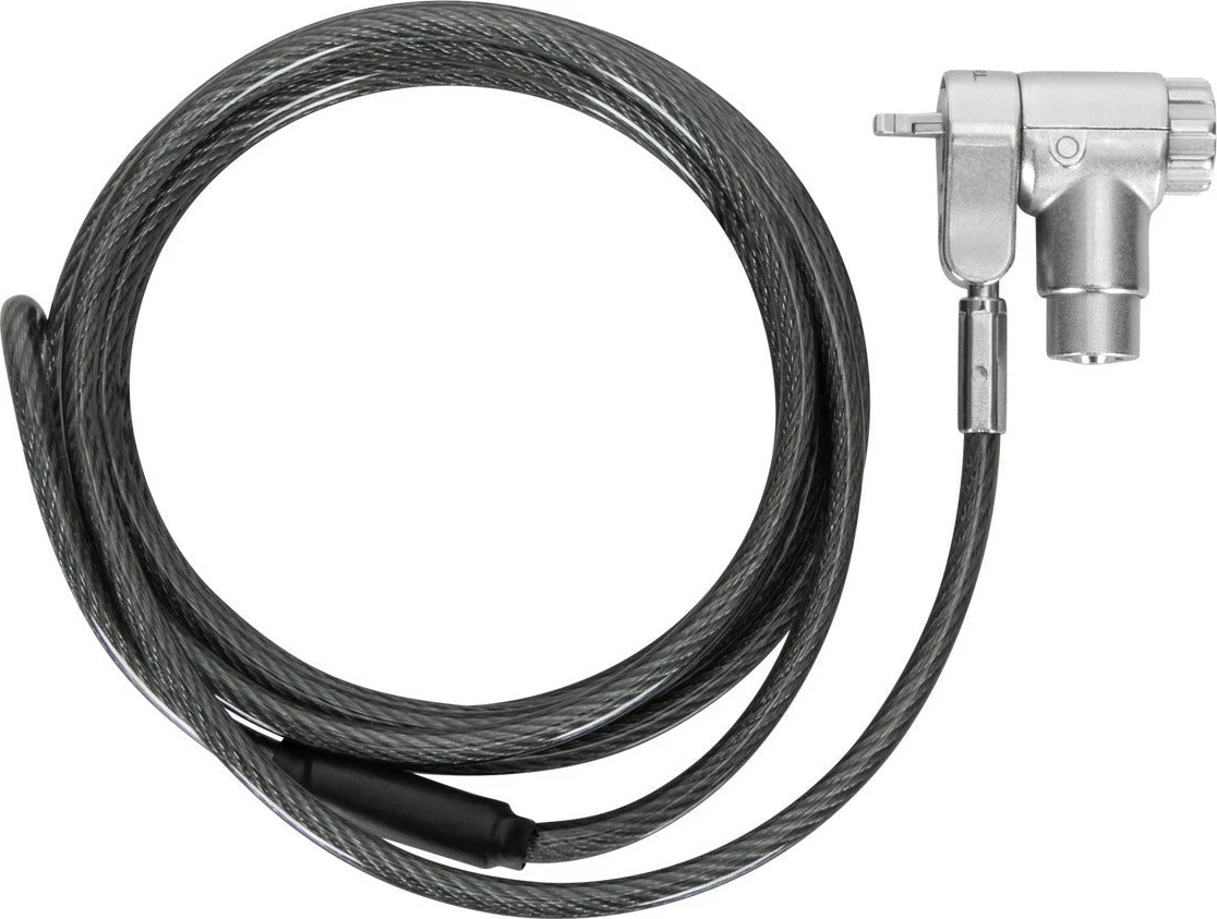 Kabllo sigurie me kyç Targus Ultimate, 2m, çelik, argjend