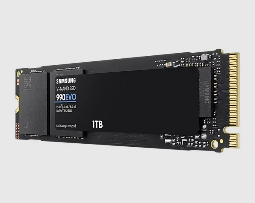 SSD Samsung 990 EVO, 1TB, M.2, PCI Express 4.0, i zi