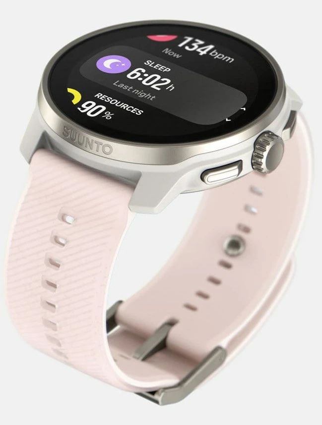 Orë sportive Suunto Race S, 45 mm, AMOLED, GPS, Gri/Rozë