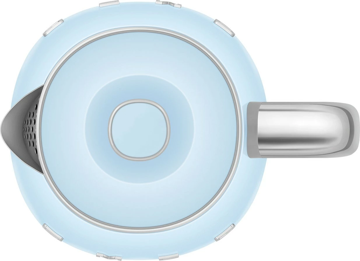 Ibrik elektrik SMEG KLF05PBEU mini, 1400W, 0.8L, kaltër
