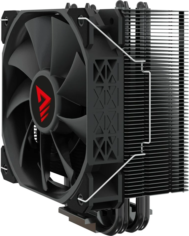 Ftohës ajri për procesor SAVIO VORTEX X2 BLACK, 12 cm, i zi