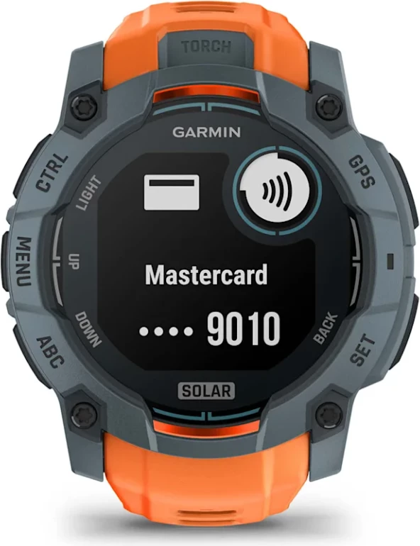 Smartwatch Garmin Instinct® 3 Solar – Twilight with Solstice Silicone Strap, 50 mm