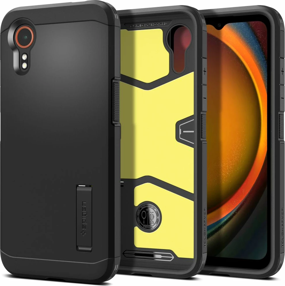 Mbështjellës Spigen Tough Armor për Samsung Galaxy XCover 7, i zi
