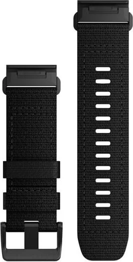 Rrip Garmin QuickFit për smartwatch, najlon, i zi