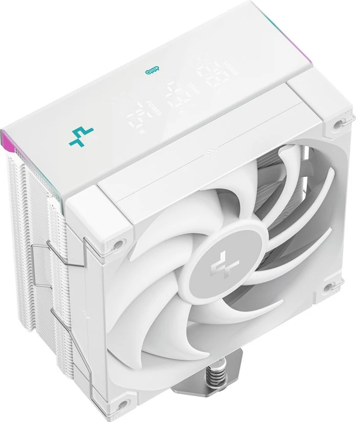 Kasë ftohëse për procesor DeepCool AK400 Digital PRO WH, 12 cm, e bardhë