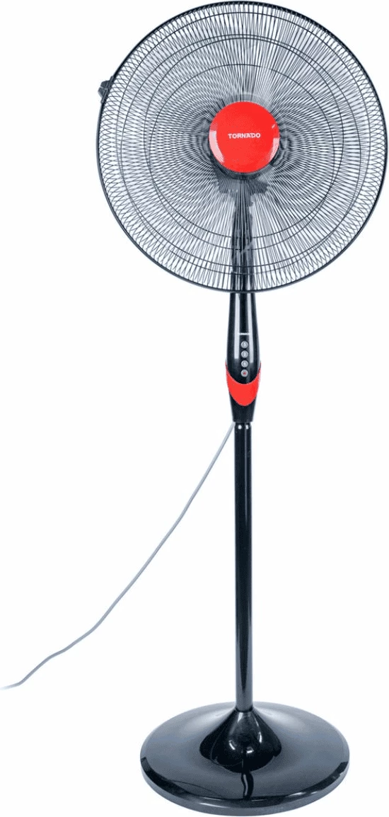 Ventilator në këmbë, Tornado, TSF-18XW, 3 shpejtësi, i zi