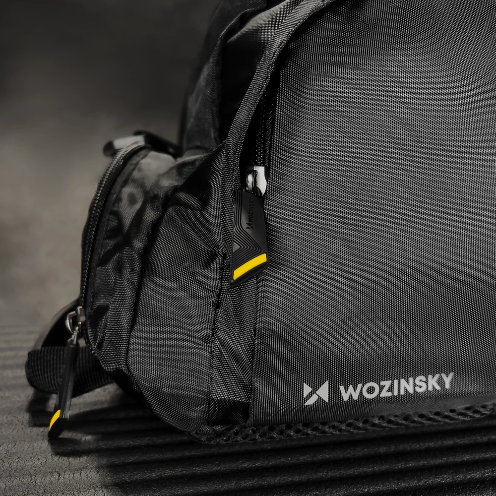 Çantë sportive/udhëtimi Wozinsky WSB-B01, 16L, 40x20x25cm, e zezë