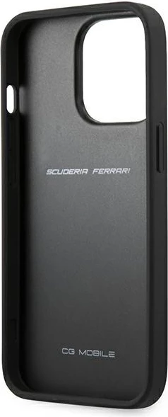 Mbështjellës Ferrari FESAXHCP13XBK FER000481-0 për iPhone 13 Pro Max 6.7\", hardcase, i zi
