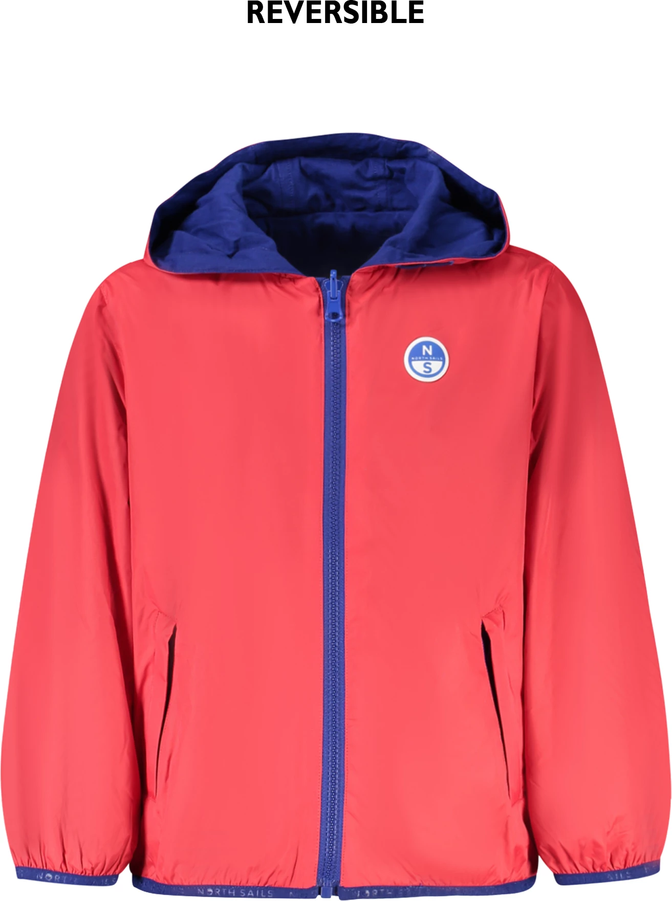 Jakne për djem NORTH SAILS, të kuqe