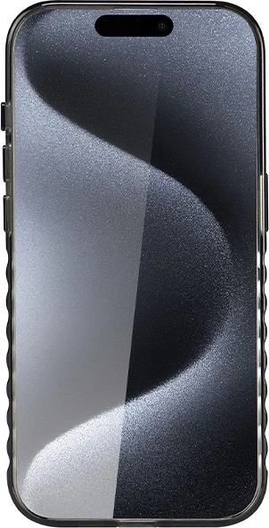 Mbështjellës Audi IML Big Logo MagSafe për iPhone 15 Pro Max, zi