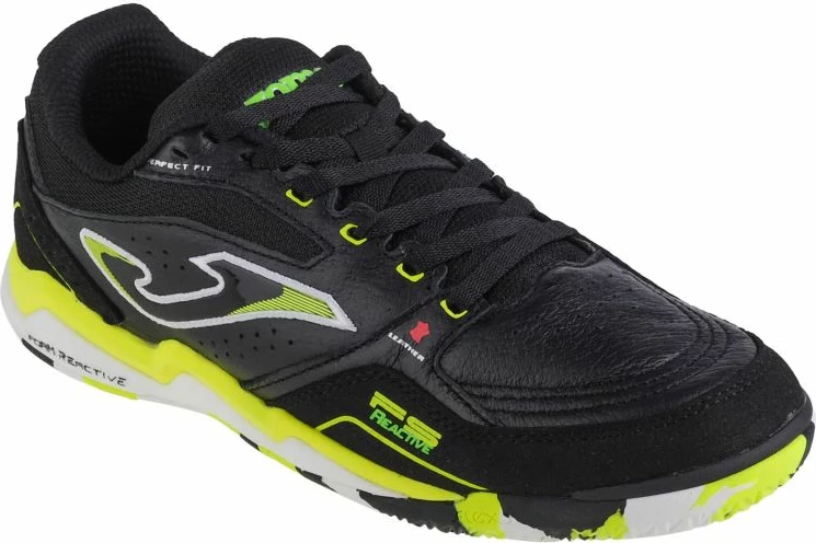 Atlete për futboll të brendshme Joma FS Reactive 2301 për meshkuj, të zeza