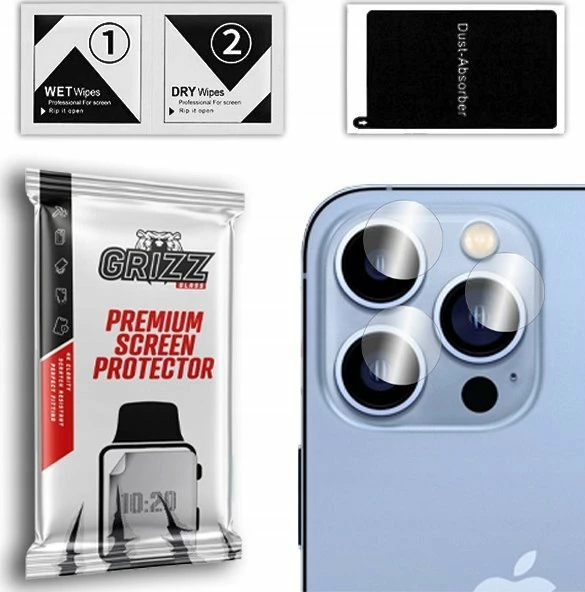 Xham mbrojtës për kamerë GrizzGlass HybridGlass Camera për Ulefone Armor X31 Pro, set 2 copë