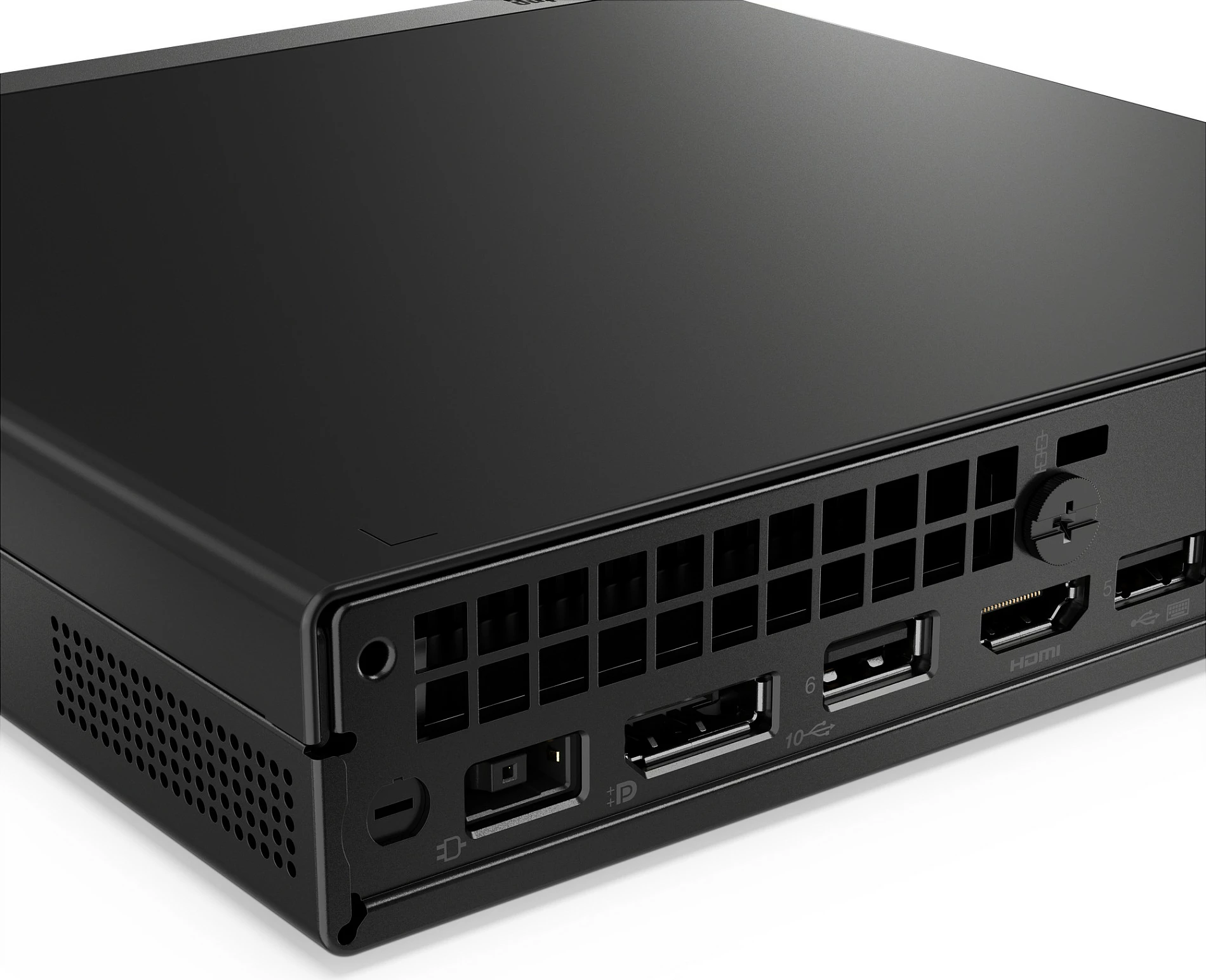 Kompjuter Mini PC Lenovo ThinkCentre neo 50q Gen 5, Core i5-13420H, 8GB RAM, 256GB SSD, Windows 11 Pro, gri