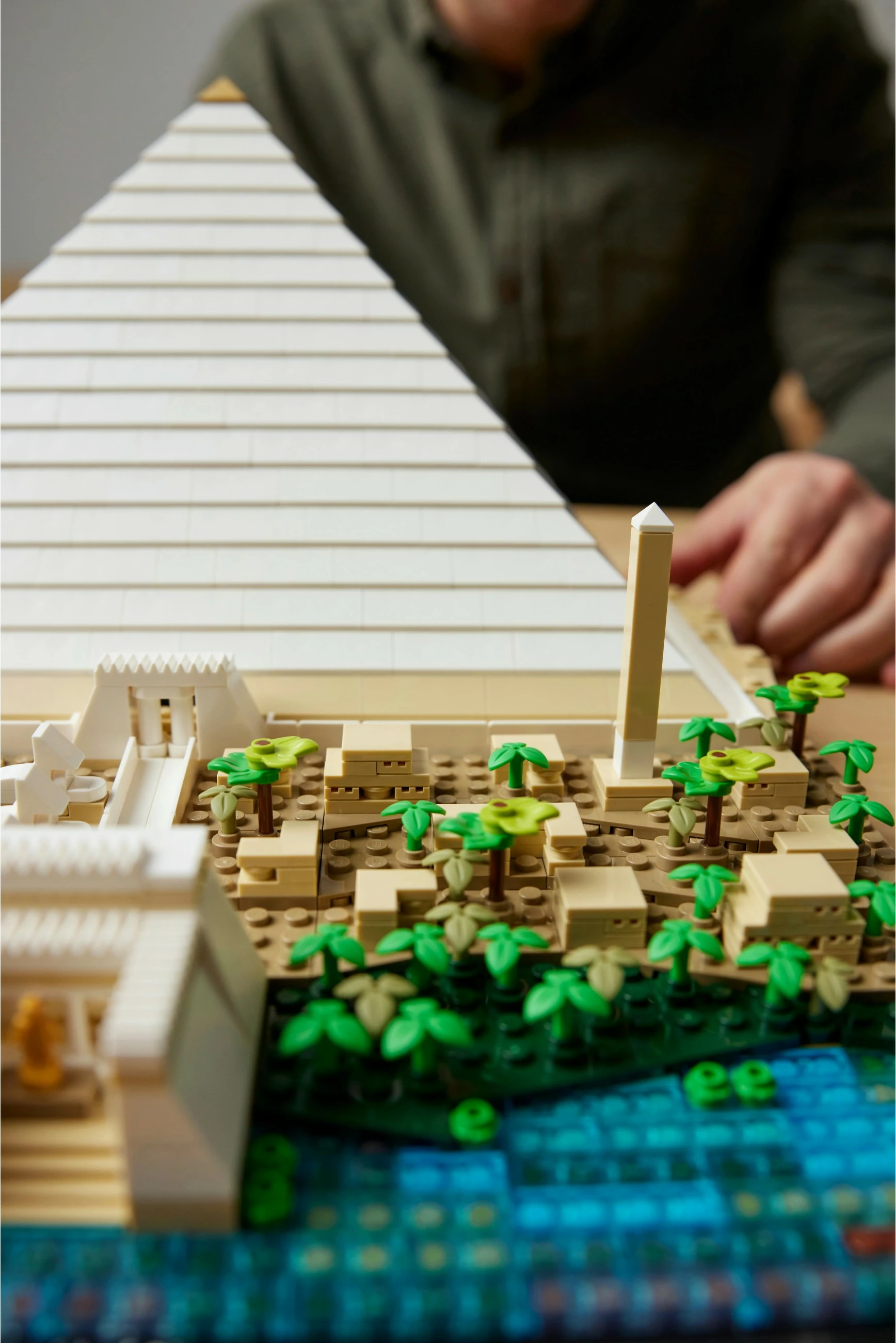 Set ndërtimi LEGO Architecture Great Pyramid of Giza, 1476 pjesë, Multikolor