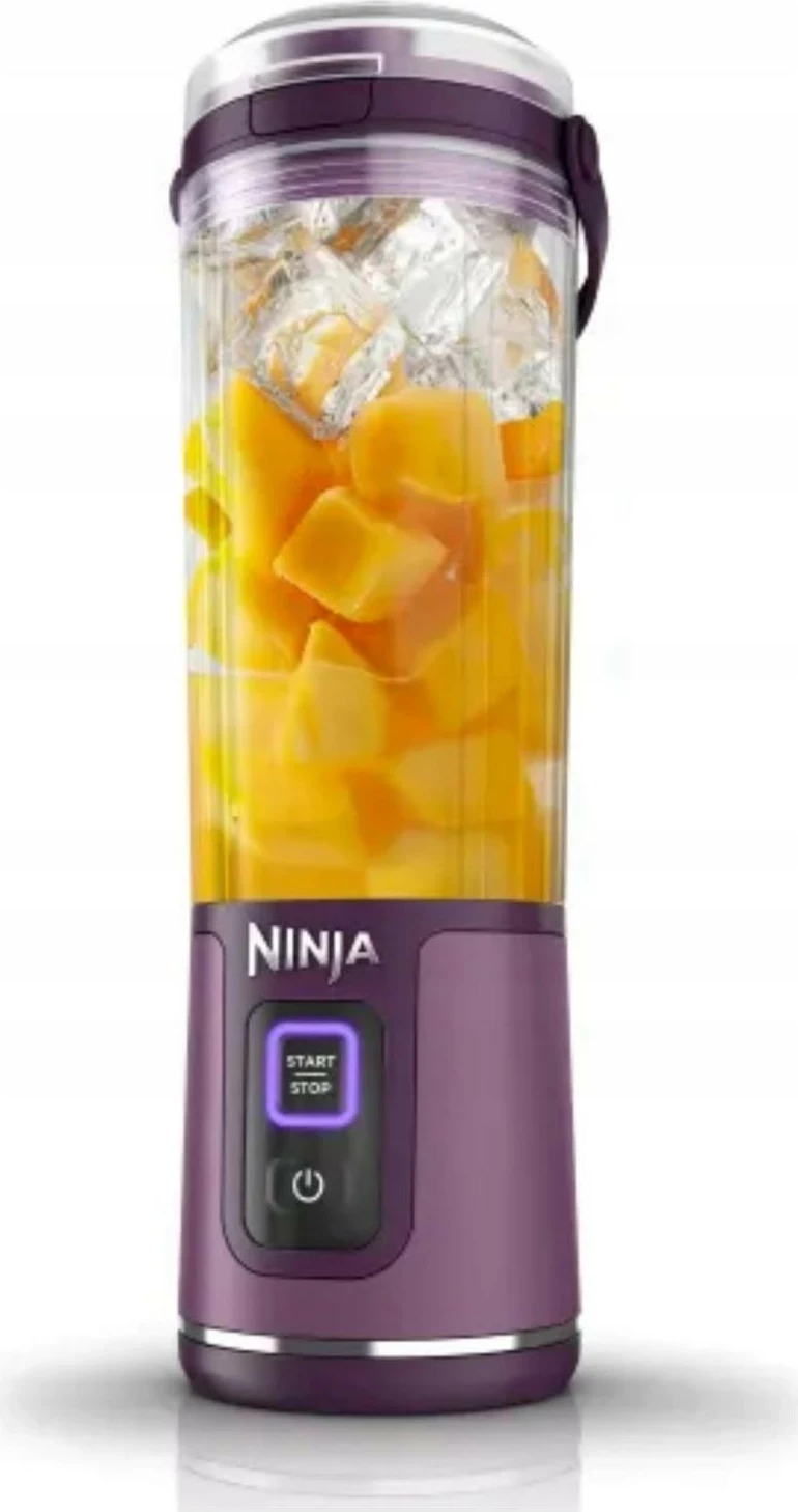 Blender portabil Ninja BC151, 0.53L, USB-C, fiolet