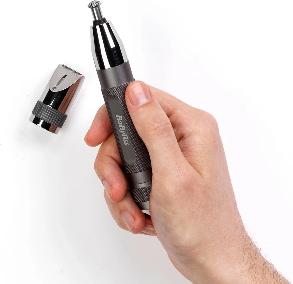 Makine rroje precize Babyliss E116E, Gri, Argjendtë