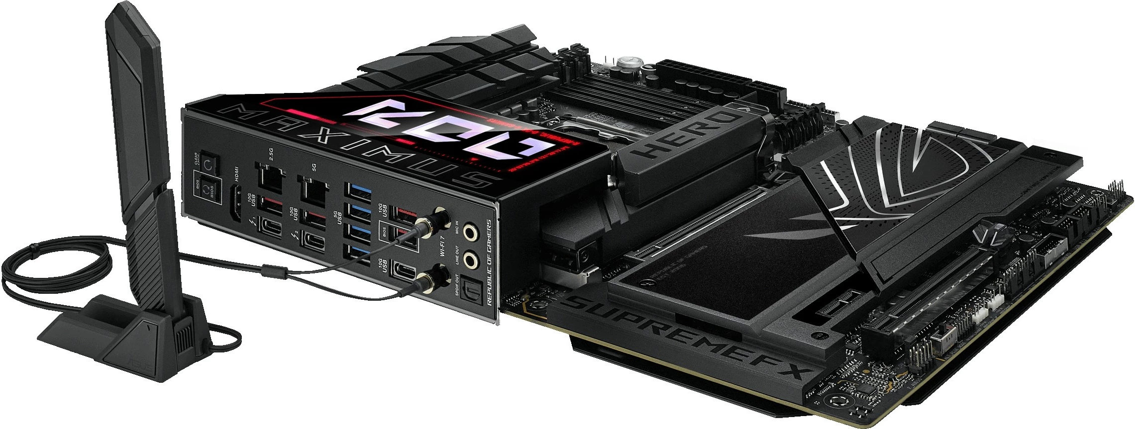 Pllakë amë ASUS ROG MAXIMUS Z890 HERO, Intel, LGA 1851, DDR5, 192 GB