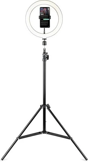 Tripod me dritë unazë Havit ST7012 Pro, e zezë