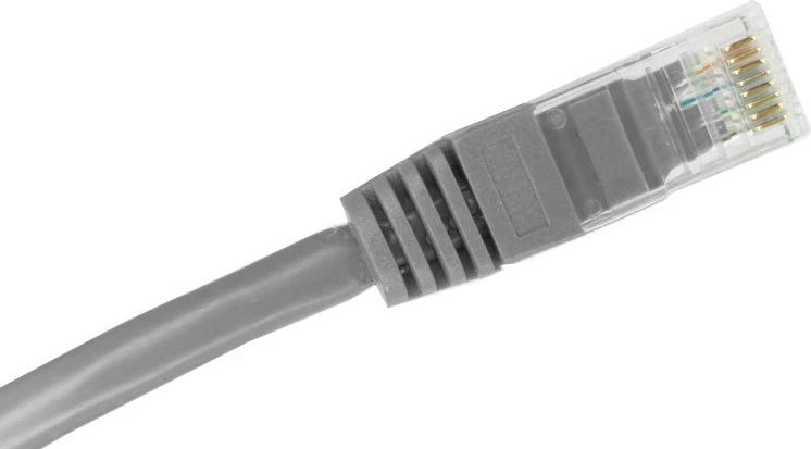 Kabllo rrjeti ALANTEC KKU5SZA0.25 Cat5e, 0.25m, Gri