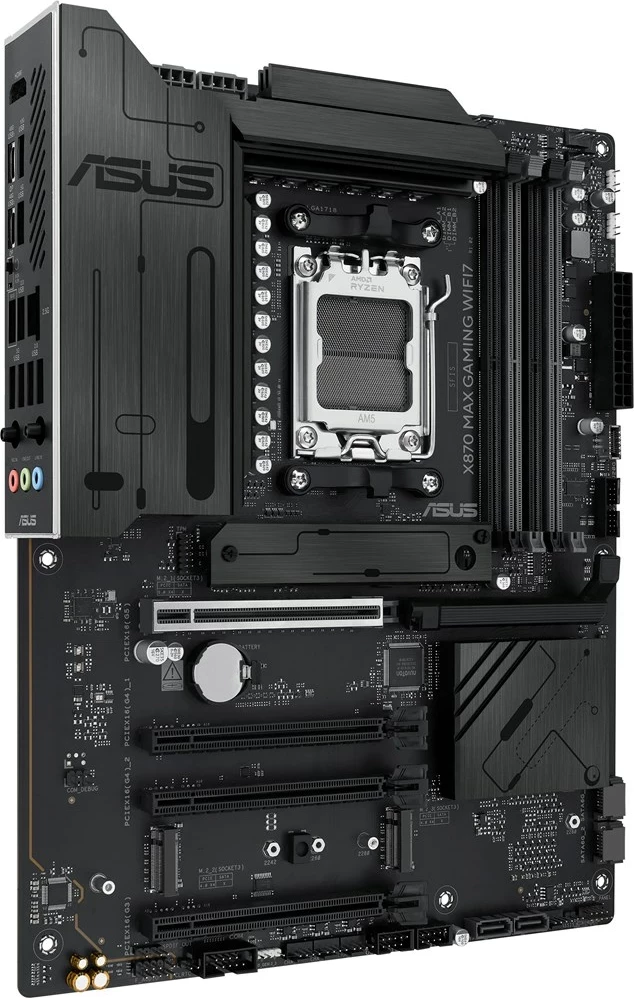 Pllakë amë ASUS X870 MAX GAMING WIFI7, Socket AM5, ATX, Multikolor