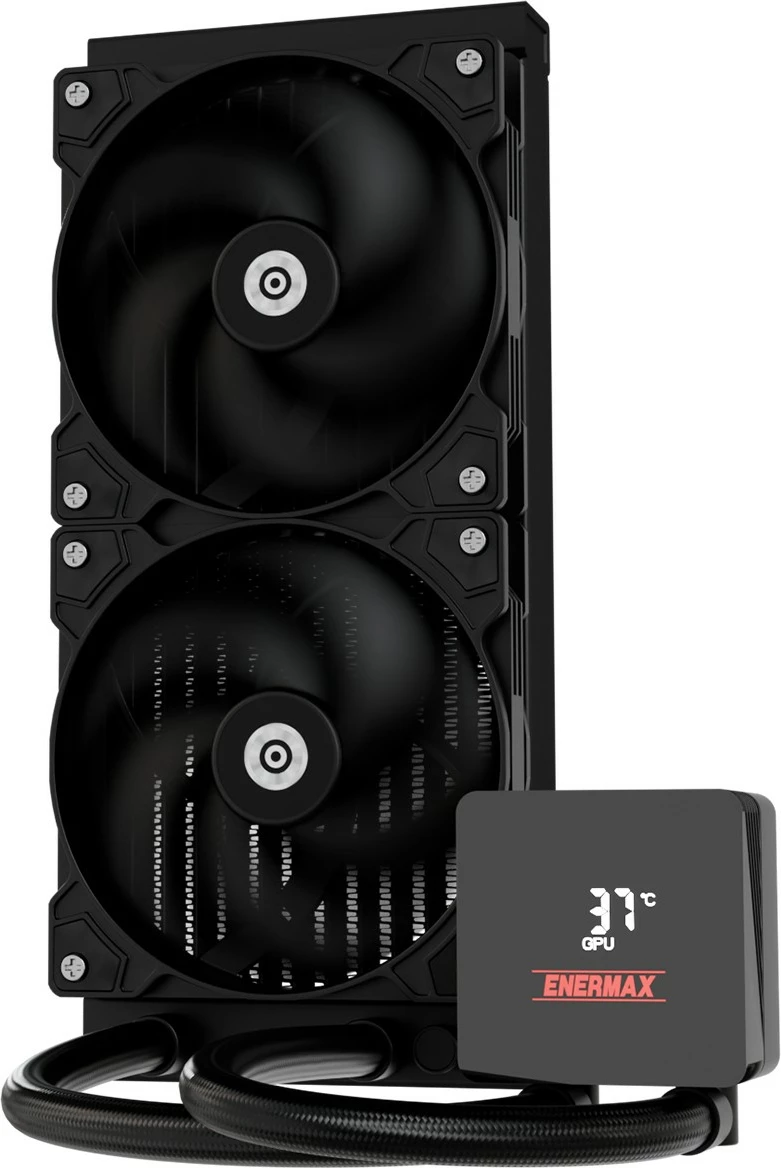 Kasë uji Enermax LIQMAX IV 240mm, AM5/LGA1851, e zezë