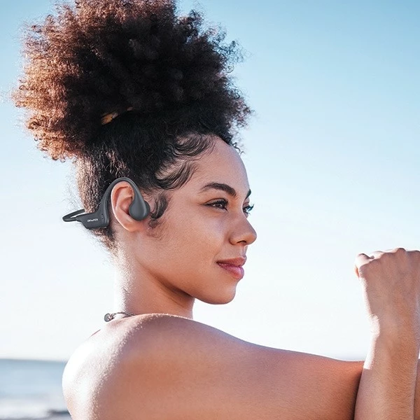 Kufje Bluetooth AWEI A899BL bone conduction, të zeza