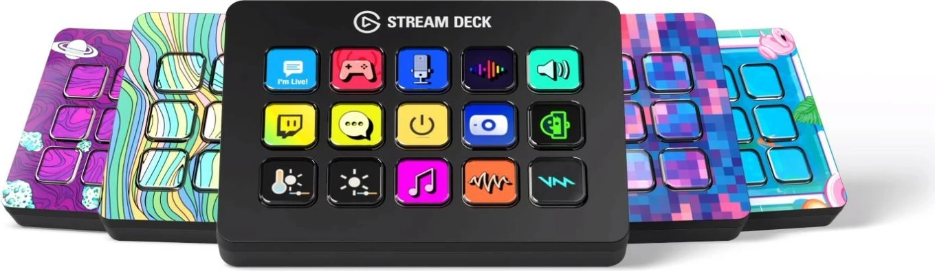 Panel kontrolli ELGATO Stream Deck MK.2, 15 butona LCD, i zi