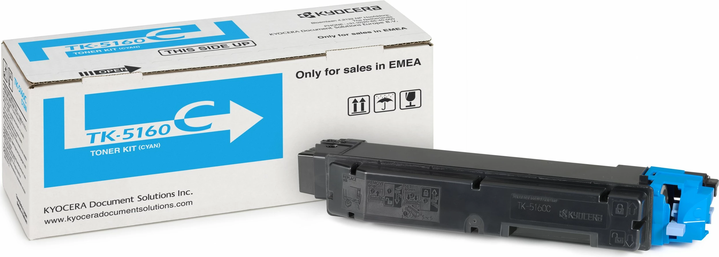 Toner Kyocera TK-5160C cyan
