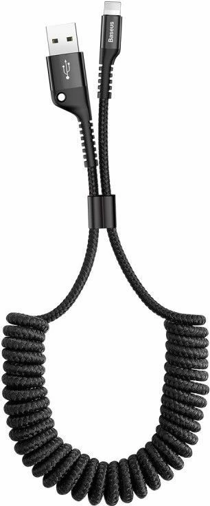 Kabllo Baseus CALSR-01 USB-A në Lightning 1m 2A, e zezë