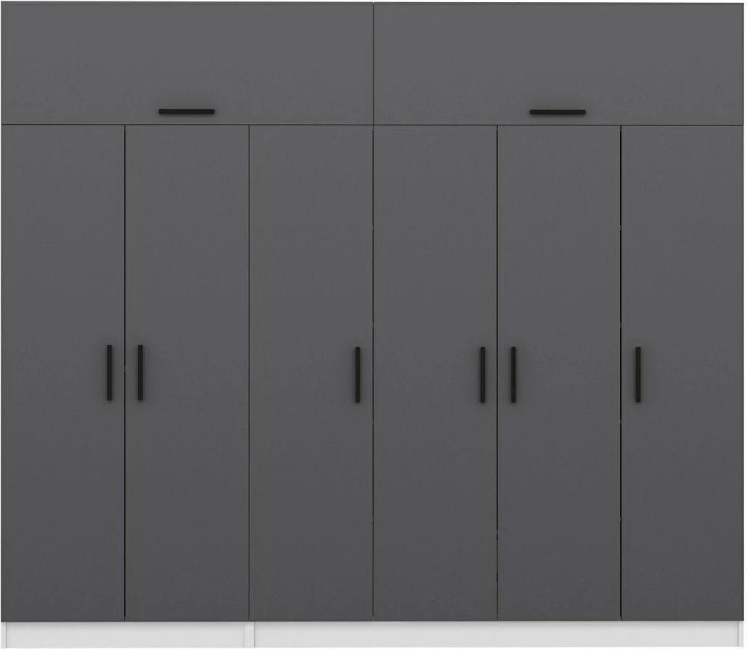 Dollap i madh, ngjyrë antracit, Skye Decor, Kale - 5148