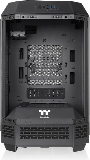 Kasë Thermaltake The Tower 250 Mini Tower, LCD, e zezë