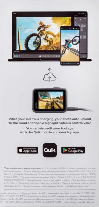 Kamerë sportive Yakimasport, e zezë