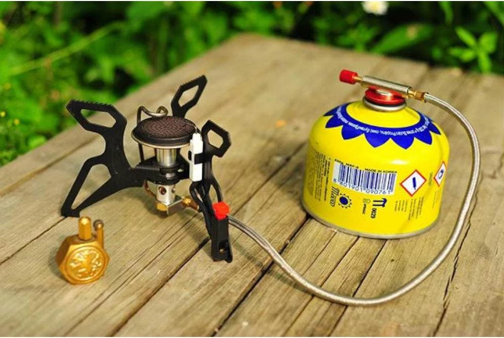 Sobë kampingu Meva SPIDER PRO 3kW, metal, e zezë