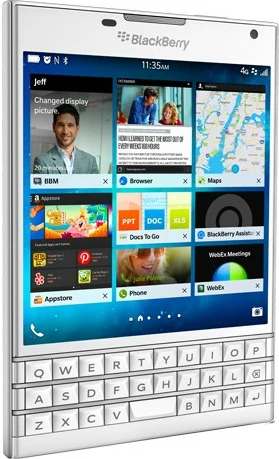 Celular BlackBerry Passport, 32 GB, 13 MP, Bardhë