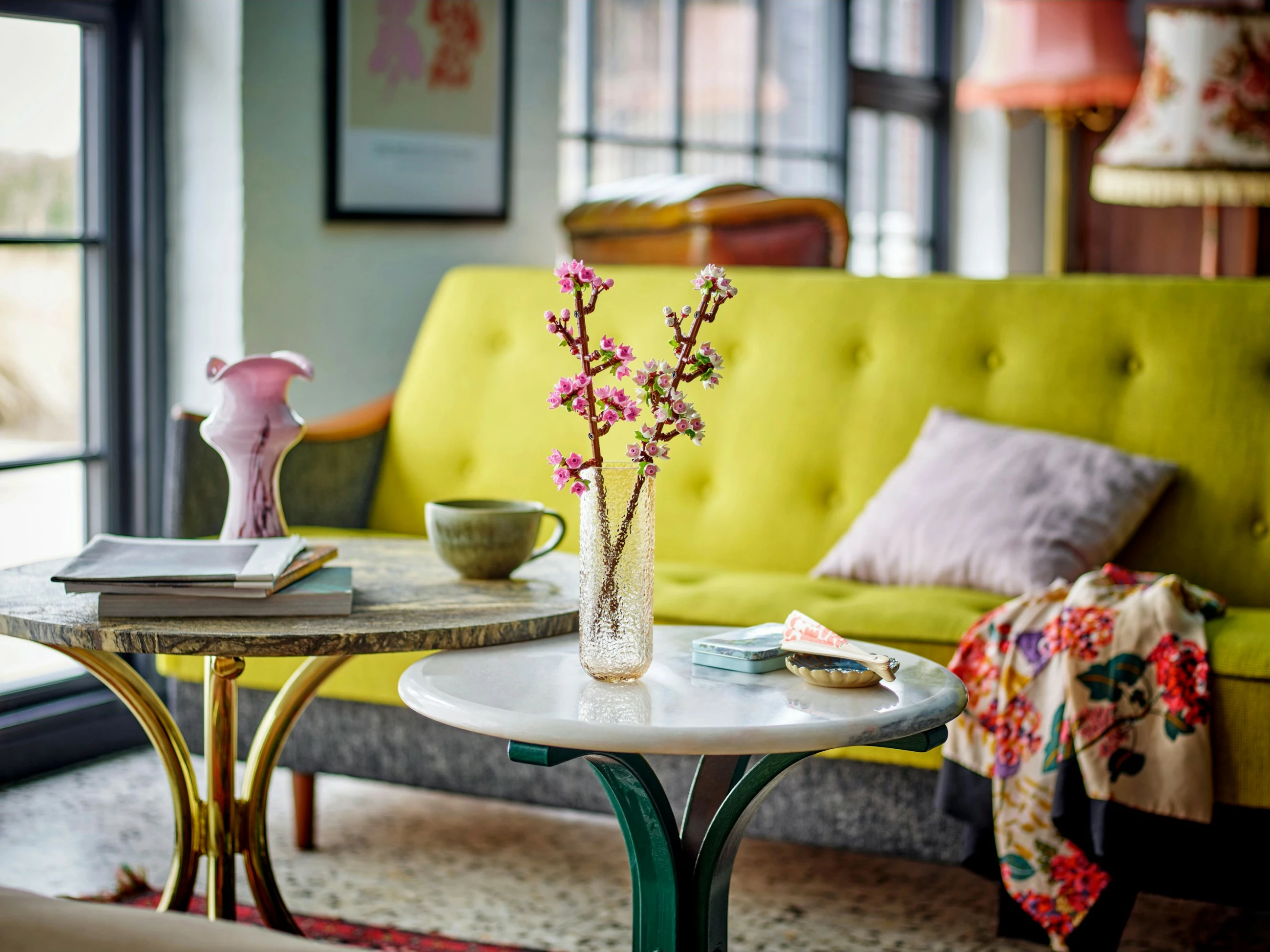 Set ndërtimi LEGO Cherry Blossoms 40725, 430 pjesë, multikolor