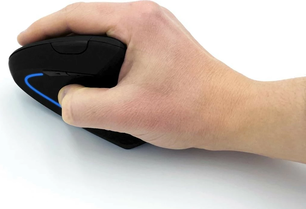 Maus vertikal pa tela Media-Tech Vertic RF MT1123, 2400 DPI, i zi