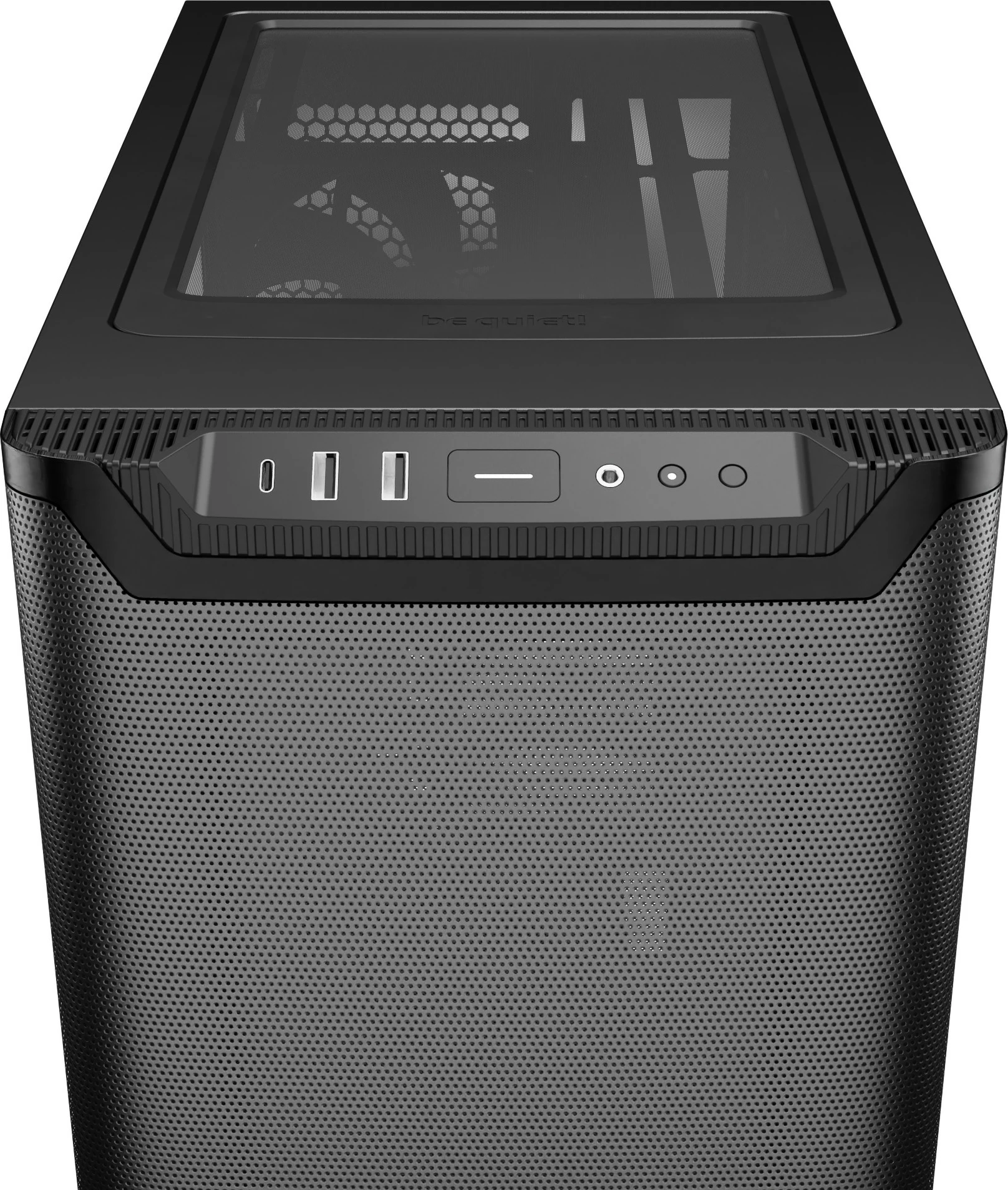 Kasë be quiet! PURE BASE 501 Airflow Black, Midi Tower, ATX, micro ATX, Mini-ITX, e zezë
