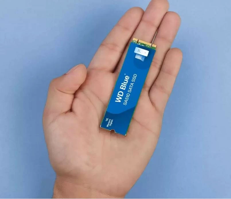 SSD Western Digital WD Blue SA510, 2TB, M.2 2280, SATA, Blu