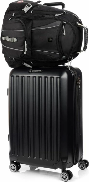 Çantë shpine Swissbags, unisex, e zezë