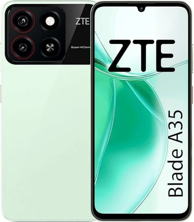 Celular ZTE Blade A35 2GB 64GB 6.75 inç Clover Green
