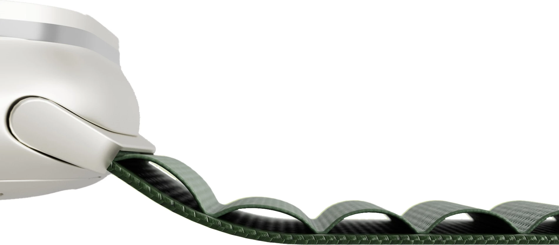 Rrip najloni për Apple Watch Puro Extreme, 42/44/45/49mm, e gjelbër e errët