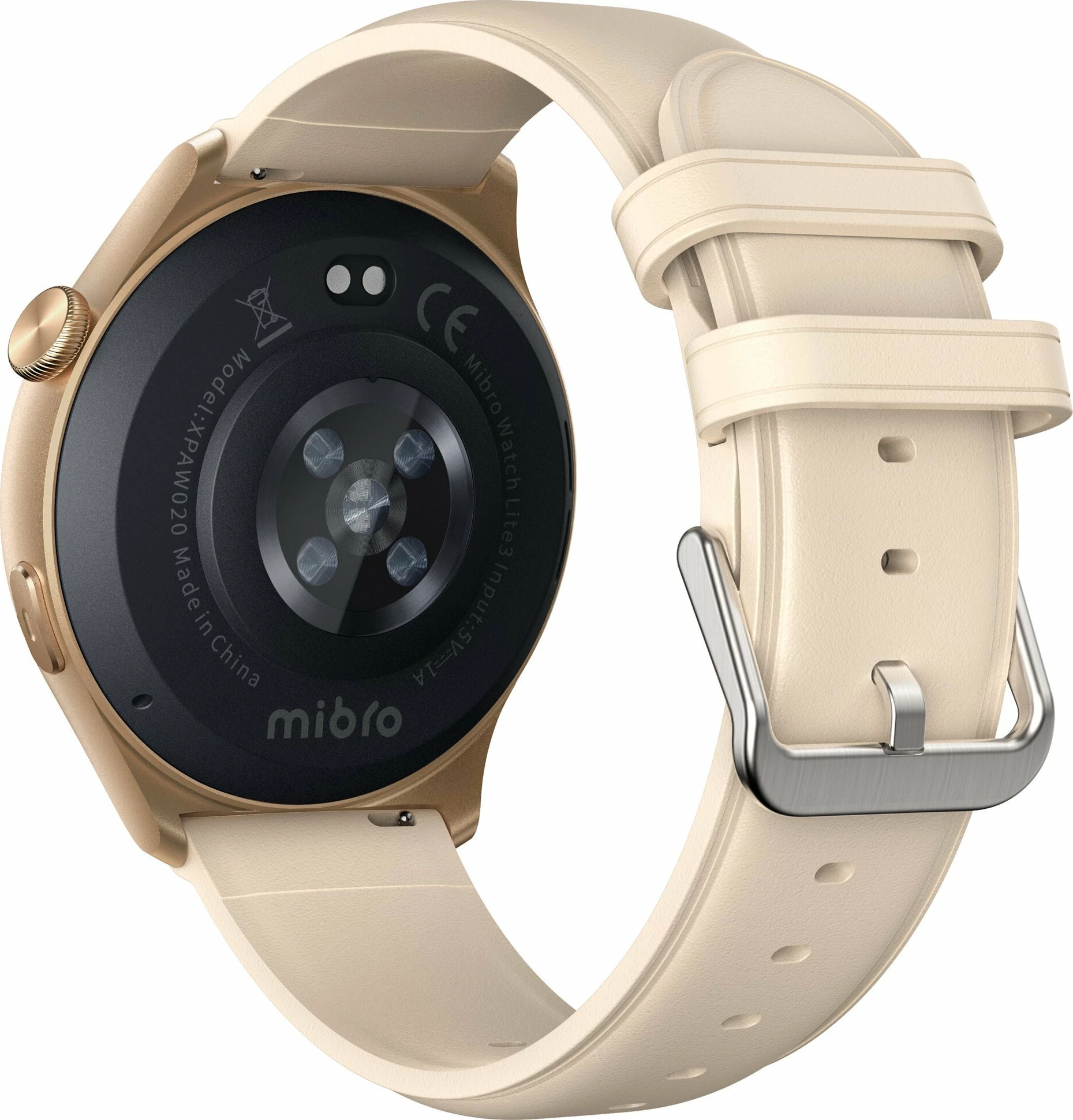 Smartwatch Mibro Lite 3 (MIBAC_Lite3/GD) 1.3\" AMOLED 400mAh, Bezhë