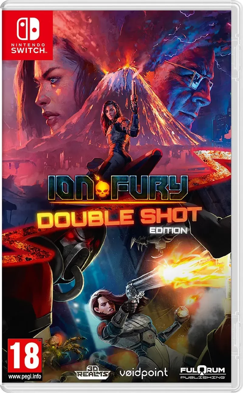Lojë Nintendo Switch Fulqrum Publishing Ion Fury Double Shot Edition, me DLC Aftershock