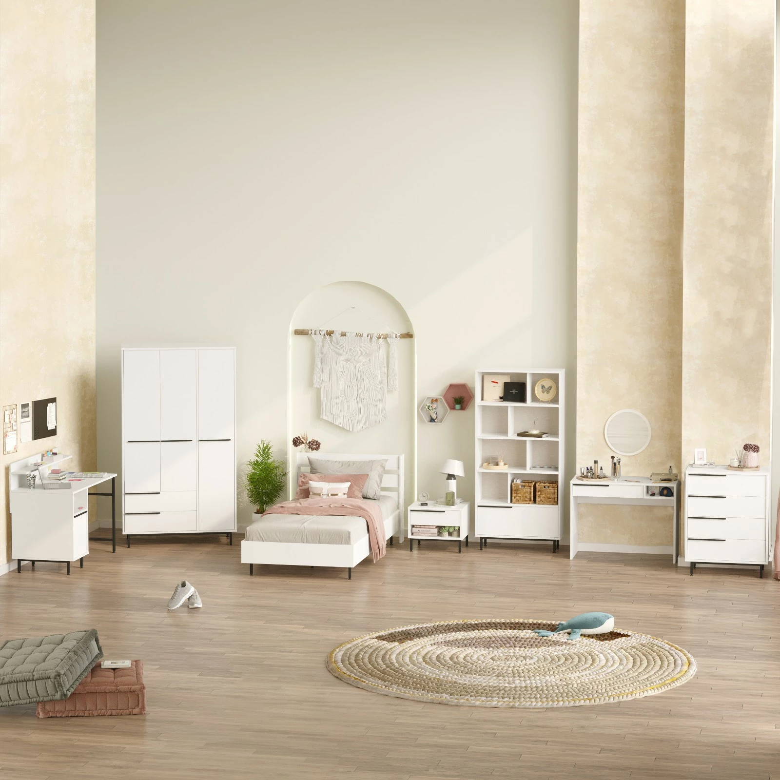 Set dhome për të rinj Skye Decor, ON27-W